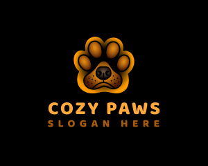 Paw Pet Dog logo design