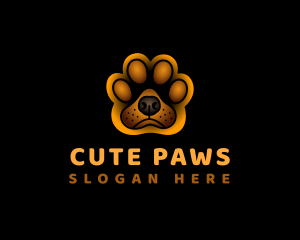 Paw Pet Dog logo design