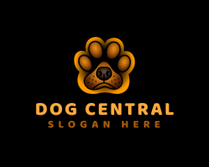 Paw Pet Dog logo design