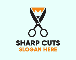 Pencil Scissors Cut logo