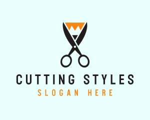 Pencil Scissors Cut logo