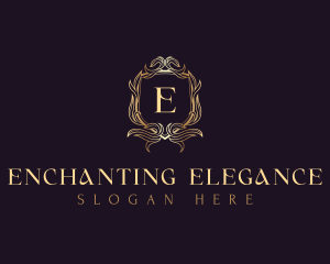 Elegant Crest Shield logo design