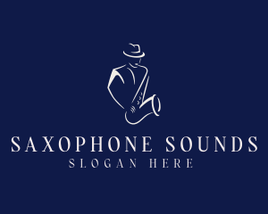 Saxophone Jazz Musician logo