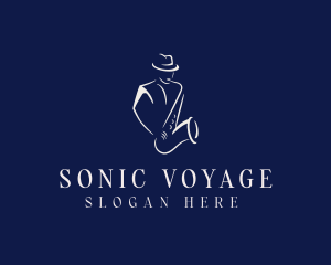 Saxophone Jazz Musician logo