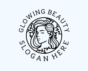 Female Wreath Beauty logo