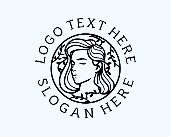 Female Wreath Beauty logo