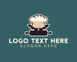 Bakery Baker Toque logo