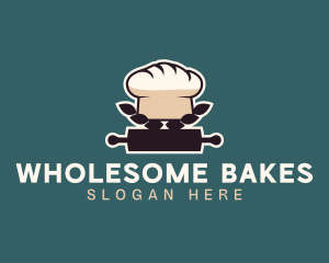 Bakery Baker Toque logo