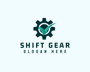 Generic Check Gear  logo design