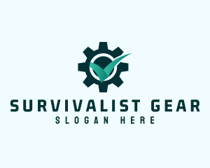 Generic Check Gear  logo design