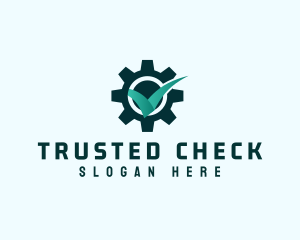 Generic Check Gear  logo design