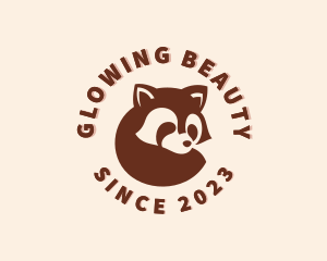 Wild Racoon Animal logo