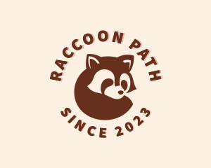 Wild Racoon Animal logo