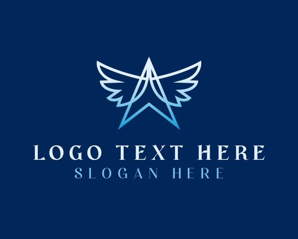 Angelic logo example 2