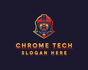 Robot Cyborg Gaming  logo design