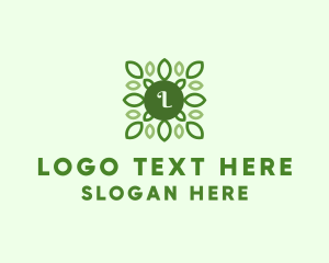 Herbal Organic Leaf Logo