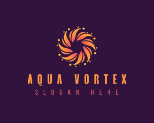 Motion Vortex Technology logo design