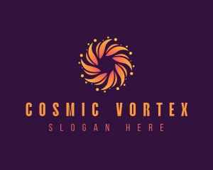 Motion Vortex Technology logo design