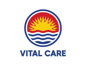 Kiribati Circle Flag logo