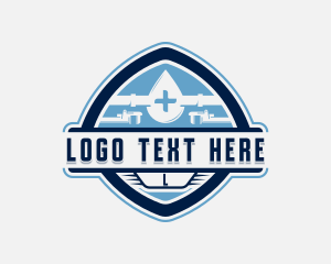 Plumbing Pipe Wrench Logo