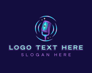 Podcast Recording Microphone logo