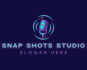 Podcast Recording Microphone logo