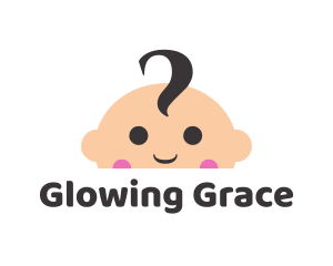 Cute Baby Face logo