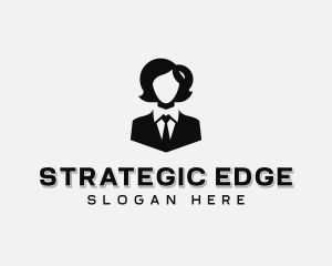 Female Professional Consultant logo