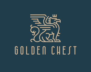 Winged Griffin Deluxe  logo design