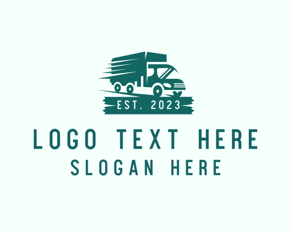 Trucking Company logo example 4