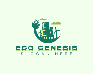 Eco Electric Energy  logo design