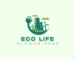 Eco Electric Energy  logo design