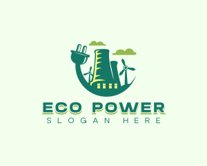 Eco Electric Energy  logo design