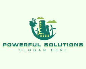 Eco Electric Energy  logo design