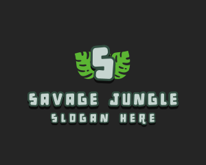 Stone Age Jungle logo design