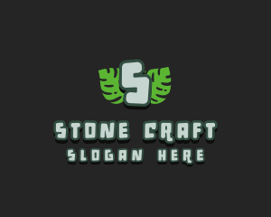 Stone Age Jungle logo design