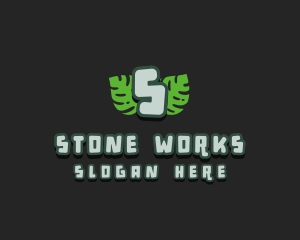 Stone Age Jungle logo design