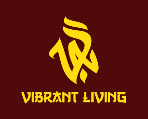 Yellow VA Vandal logo