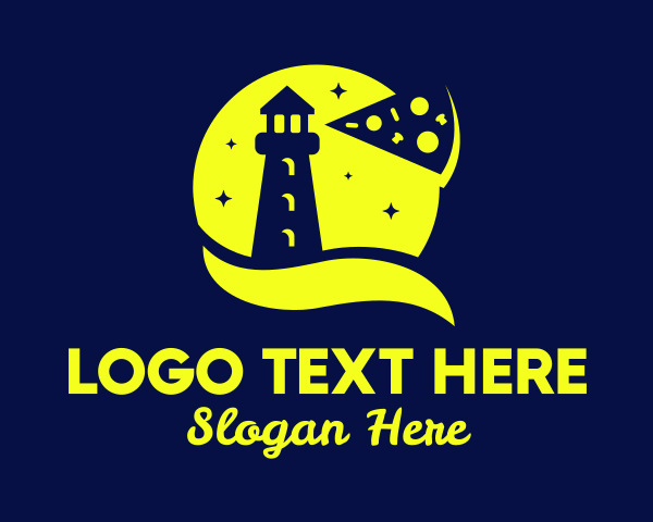 Lighthouse logo example 4