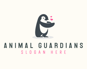 Penguin Love Veterinarian logo