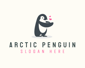 Penguin Love Veterinarian logo