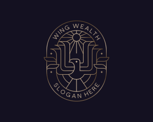 Eagle Wings Royalty logo design