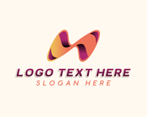 Business Creative Letter N logo