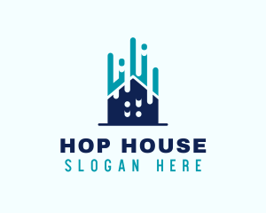 House Paint Maintenance logo design