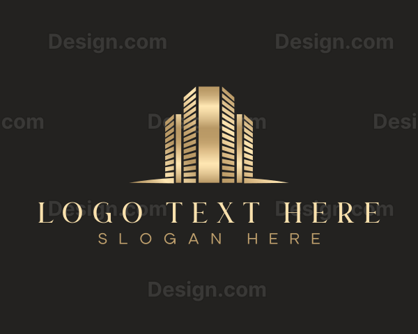 Luxury Building Property Logo