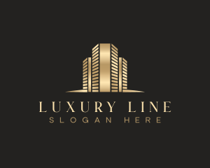 Luxury Building Property logo design