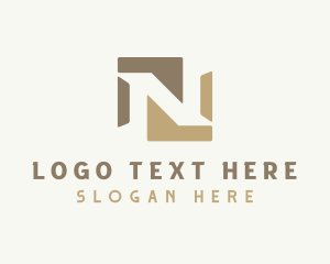 Generic Company Brand Letter N logo