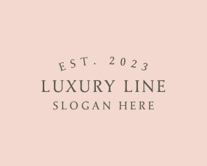 Fashion Luxury Business logo design