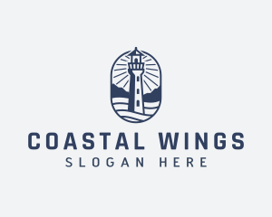 Lighthouse Tower Coastal logo design