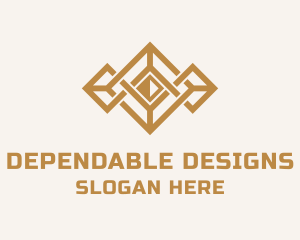 Diamond Pattern Design logo design